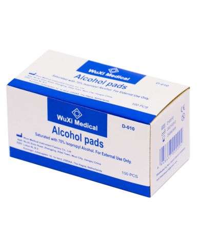 WUXI MEDICAL TAMPONS D'ALCOOL 100 PIECES