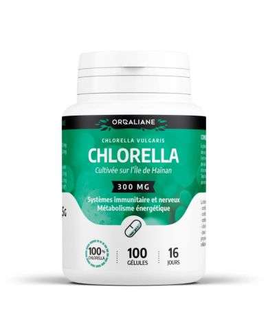 GPH CHLORELLA 100 GELULES 300 MG