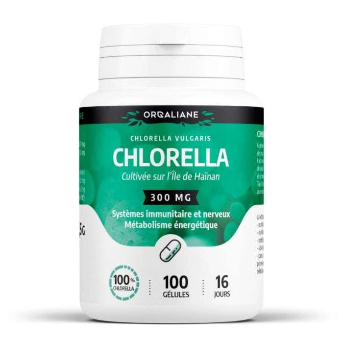GPH CHLORELLA 100 GELULES 300 MG