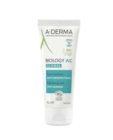 ADERMA BIOLOGY AC GLOBAL SOIN MATIFIANT ANTI IMPERFECTIONS 40 ML