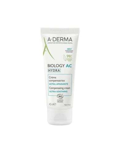 ADERMA BIOLOGY AC HYDRA CREME COMPENSATRICE ULTRA APAISANTE 40ML