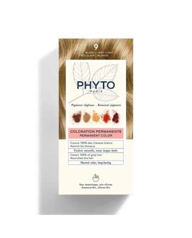 PHYTO COLOR KIT COLORATION 9 BLOND TRES CLAIR