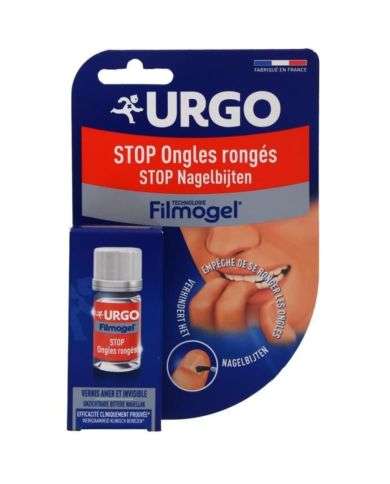 URGO STOP AUX ONGLES RONGES 9 ML VERNIS AMER ET INVISIBLE