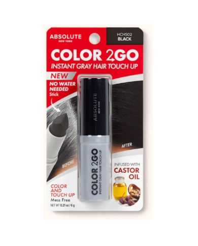ABSOLUTE NEW YORK COUVRE RACINES COLOR 2 GO NOIR  G NO WATER NEEDED