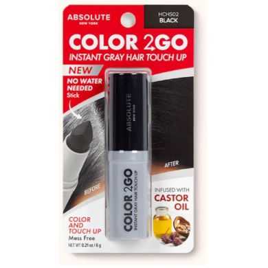 ABSOLUTE NEW YORK COUVRE RACINES COLOR 2 GO NOIR 12 G NO WATER NEEDED