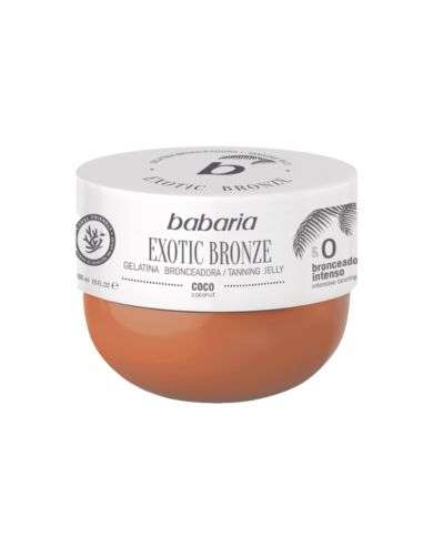 BABARIA EXOTIC BRONZE CREME BRONZANTE A LA NOIX DE COCO SPF 0 300 ML 