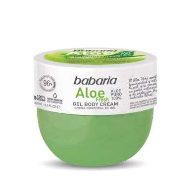 BABARIA CREME CORPORELLE APRES SOLEIL FRAICHE A L'ALOE VERA 400 ML