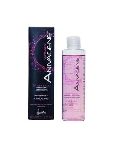 ANIVAGENE SHAMPOING FORTIFIANT ET ENERGISANT FEMME SANS SULFATE 200 ML