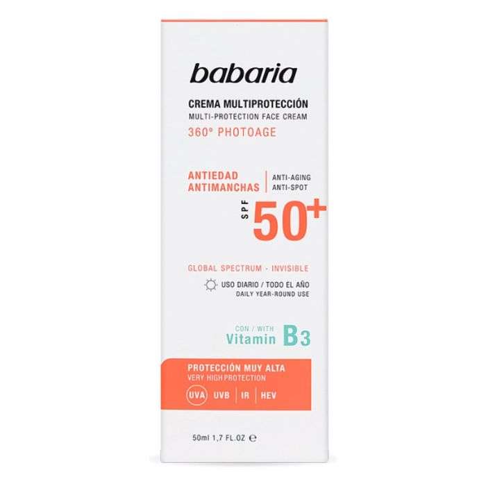 BABARIA CREME MULTIPROTECTION 360° PHOTOAGE SPF50+ 50ML