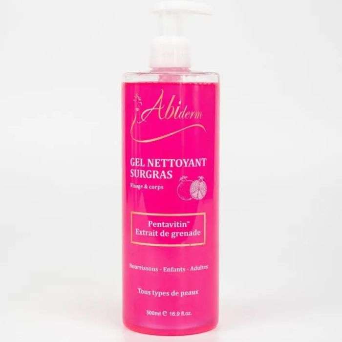ABIDERM GEL NETTOYANT SURGRAS 500 ML