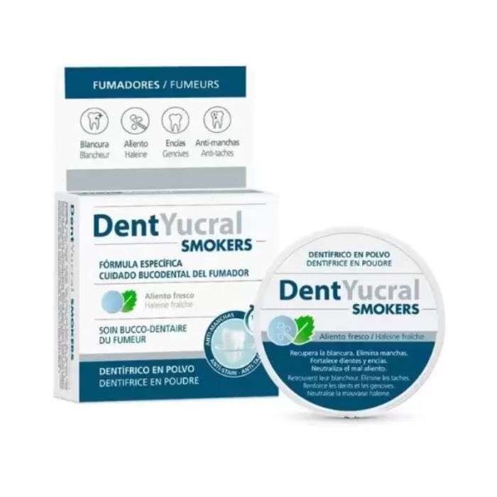DENTYUCRAL DENTIFRICE EN POUDRE FUMEURS 50 GR