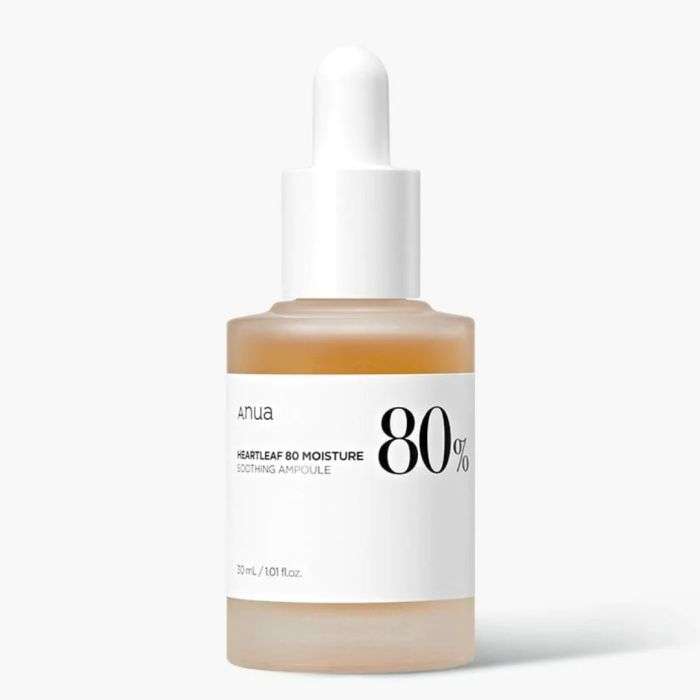 ANUA HEARTLEAF 80 HYDRATANT AMPOULES APAISANTES