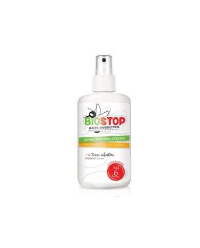 BIOSTOP ANTI INSECTES SPRAY ANTI-MOUSTIQUES 100 ML