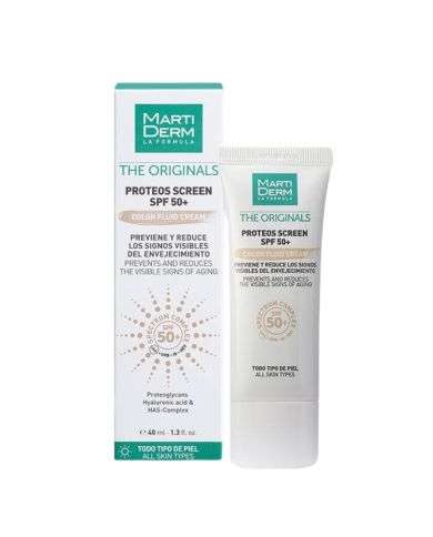 MARTIDERM PROTEOS CREME SOLAIRE TEINTE SPF 50+ 40 ML