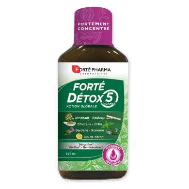 FORTE PHARMA FORTE DETOX ACTIONGLOBALE X5 ORGANES 500 ML