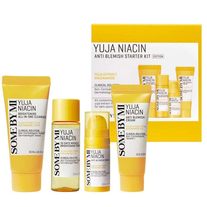 SOMEBYMI YUJA NIACIN ANTI BLEMISH STARTER KIT