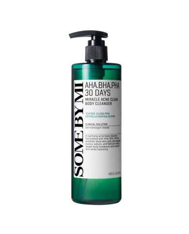 SOMEBYMI AHA BHA PHA 30 DAYS MIRACLE ACNE CLEAR BODY CLEANSER 400 G