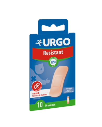 URGO RESISTANCE 10 PANSEMENTS