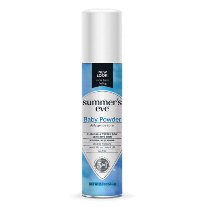SUMMER'S EVE BABY POWDER FRESHENING SPRAY