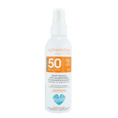ALPHANOVA SPRAY SOLAIRE FAMILIAL SPF 50 BIO 150 G