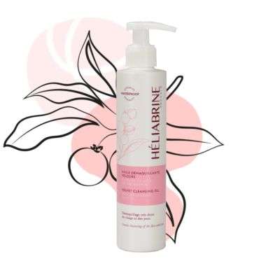 HELIABRINE VELVET HUILE DEMAQUILLANTE VELOURS TOUS TYPES DE PEAUX 150 ML