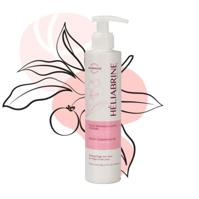 HELIABRINE VELVET HUILE DEMAQUILLANTE VELOURS TOUS TYPES DE PEAUX 150 ML