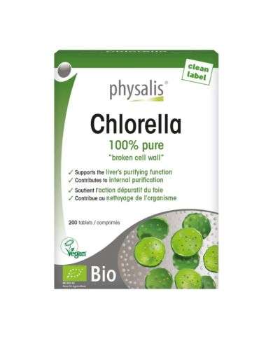 PHYSALIS CHLORELLA 200 COMPRIMES