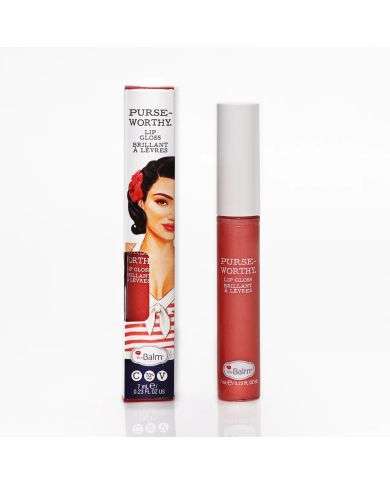 THE BALM PURSE WORTHY BRILLANT A LEVRES CROSSBODY 7ML