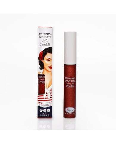 THE BALM PURSE WORTHY BRILLANT A LEVRES SADDLE 7ML