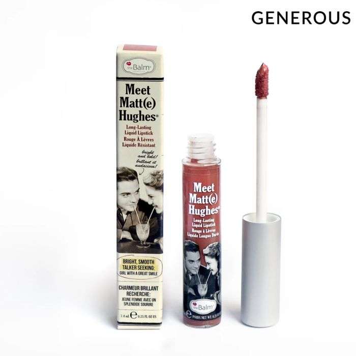 THE BALM MEET MATTE HUGHES GENEROUS