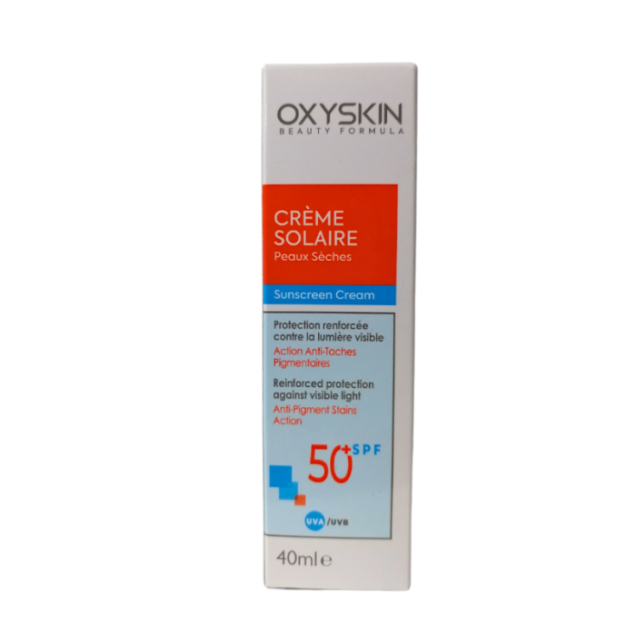 OXYSKIN CREME SOLAIRE PEAUX SECHES