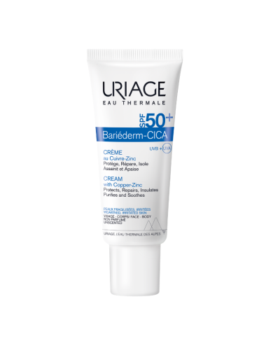 URIAGE BARIEDERM CICA CREME REPARATRICE SPF50+ 40ML