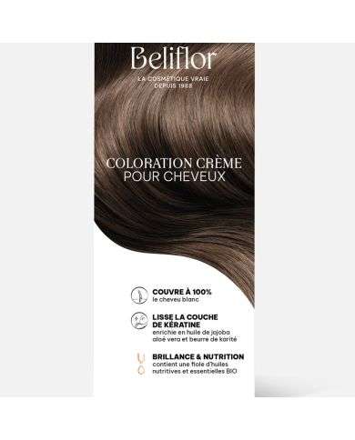 BELIFLOR COLORATION CREME POUR CHEVEUX 07 BLOND MOYEN 135 ML