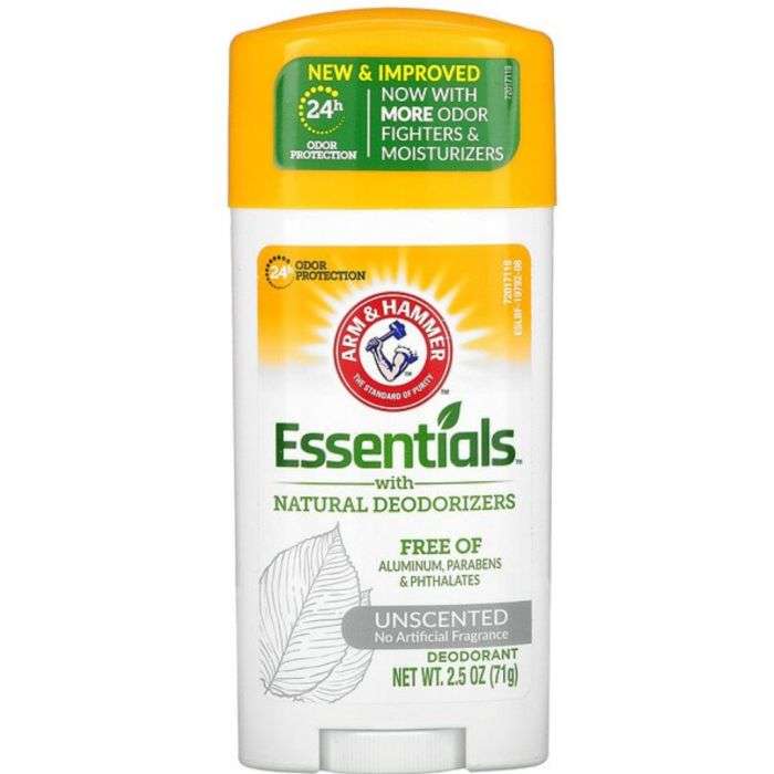 ARM AND HAMMER ESSENTIALS DEODORANT SANS PARFUM71 G