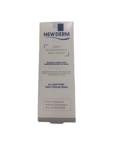 NEW DERM CREME ECLAIRCISSANTE ANTI TACHE 50 ML