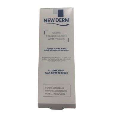 NEW DERM CREME ECLAIRCISSANTE ANTI TACHE 