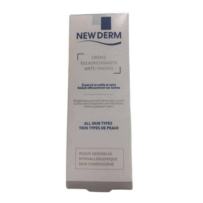 NEW DERM CREME ECLAIRCISSANTE ANTI TACHE 