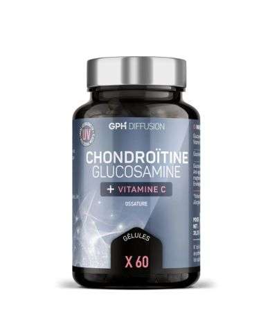 GPH CHONDROITINE GLUCOSAMINE + VITAMINE C 60 GELULES