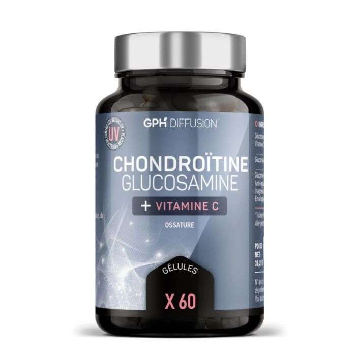 GPH CHONDROITINE GLUCOSAMINE + VITAMINE C 60 GELULES