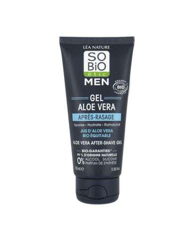 SO BIO MEN GEL ALOE VERA APRES RASAGE 100 ML