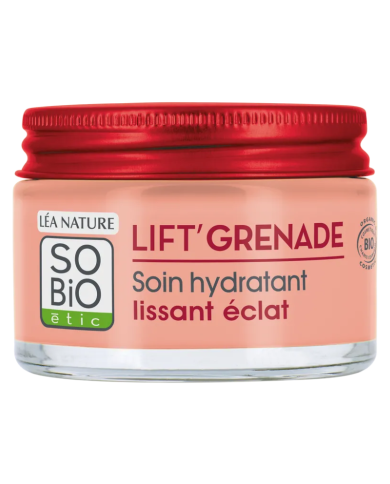 SO BIO LIFT GRENADE SOIN HYDRATANT LISSANTT ECLAT 50 ML