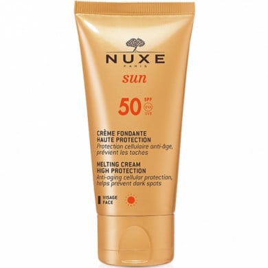 NUXE SUN CRÉME FONDANTE HAUTE PROTECTION SPF 50 AUX FLEURS D'EAU ET DE SOLEIL 50 ML