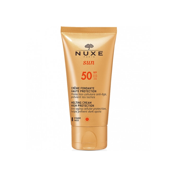 NUXE SUN CRÉME FONDANTE HAUTE PROTECTION SPF 50 AUX FLEURS D'EAU ET DE SOLEIL 50 ML