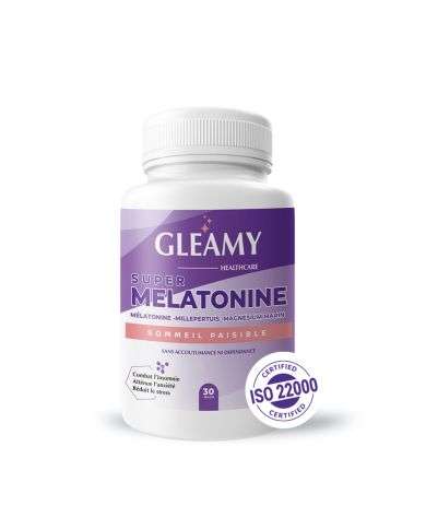 GLEAMY SUPER MELATONINE 30 GELULES