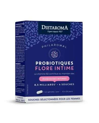 DIETAROMA PROBIOTIQUES FLORE INTIME 20 GELULES