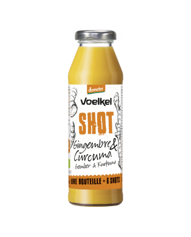 VOELKEL DEMETER SHOT GIGEMBRE ET CURCUMA 280 ML