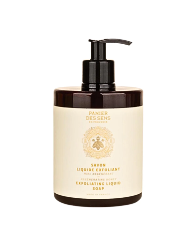 PANIER DES SENS SAVON LIQUIDE EXFOLIANT  MIEL REGENERANT 500 ML