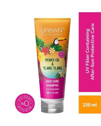 URBAN CARE SUMMER EDITION SHAMPOING MONOI ET YLANG YLANG 250 ML