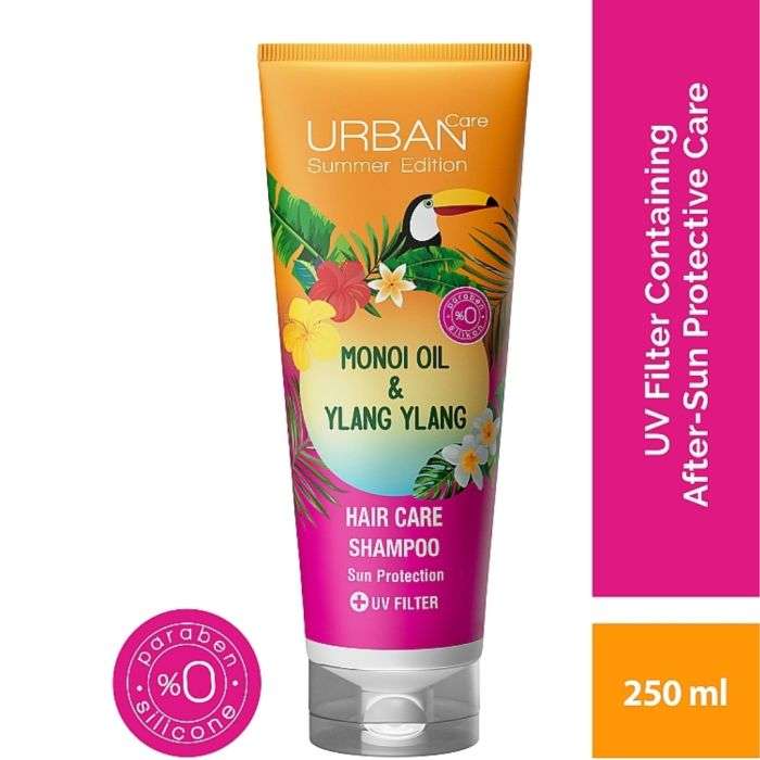 URBAN CARE SUMMER EDITION SHAMPOING MONOI ET YLANG YLANG 250 ML