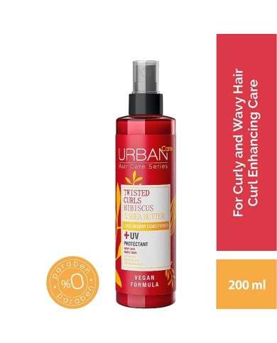 URBAN CARE TWISTED CURLS HIBISCUS ET BEURRE DE KARITE LEAVE IN 200 ML